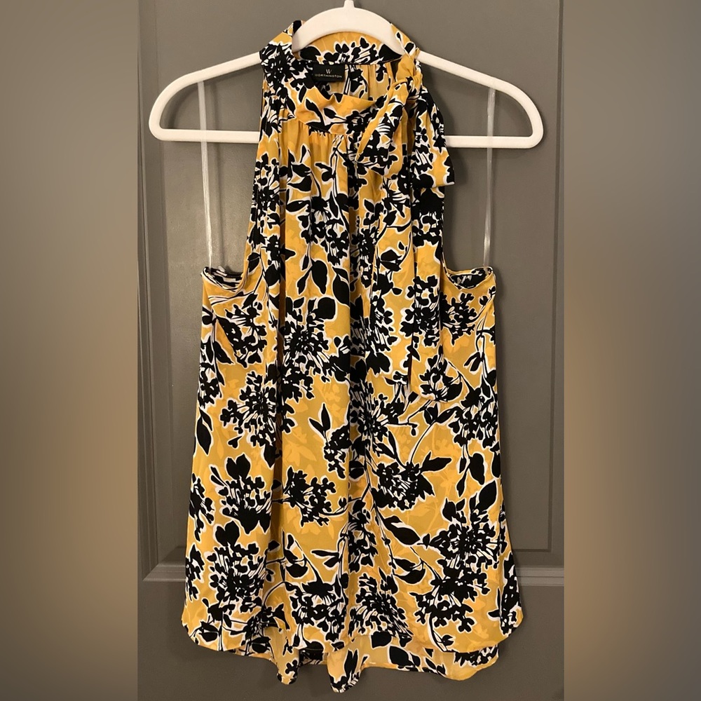 Worthington Tie-Neck Blouse